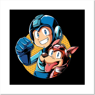 Megaman Posters and Art